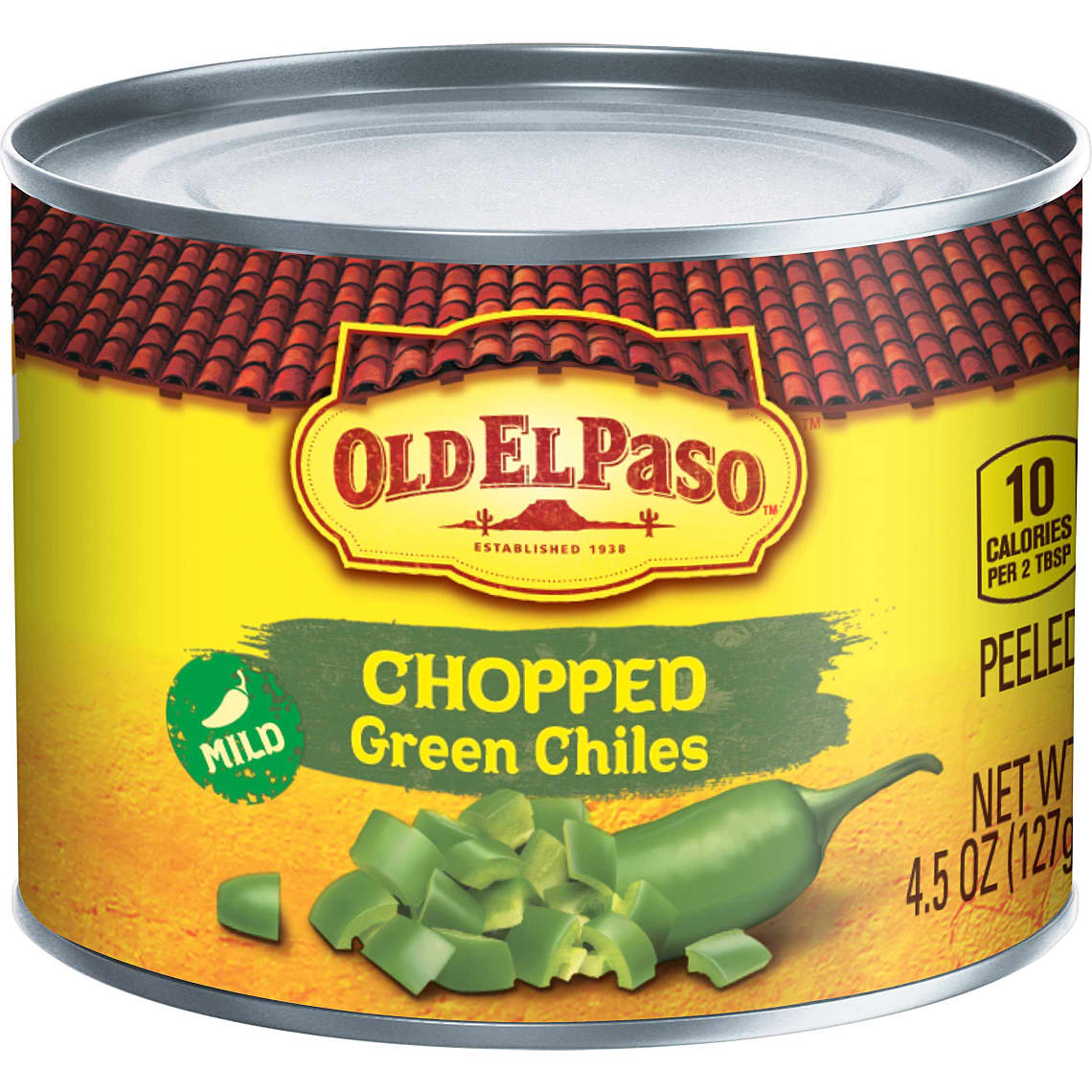 Chopped Green Chiles 4.5oz Mexican Toppings Old El Paso
